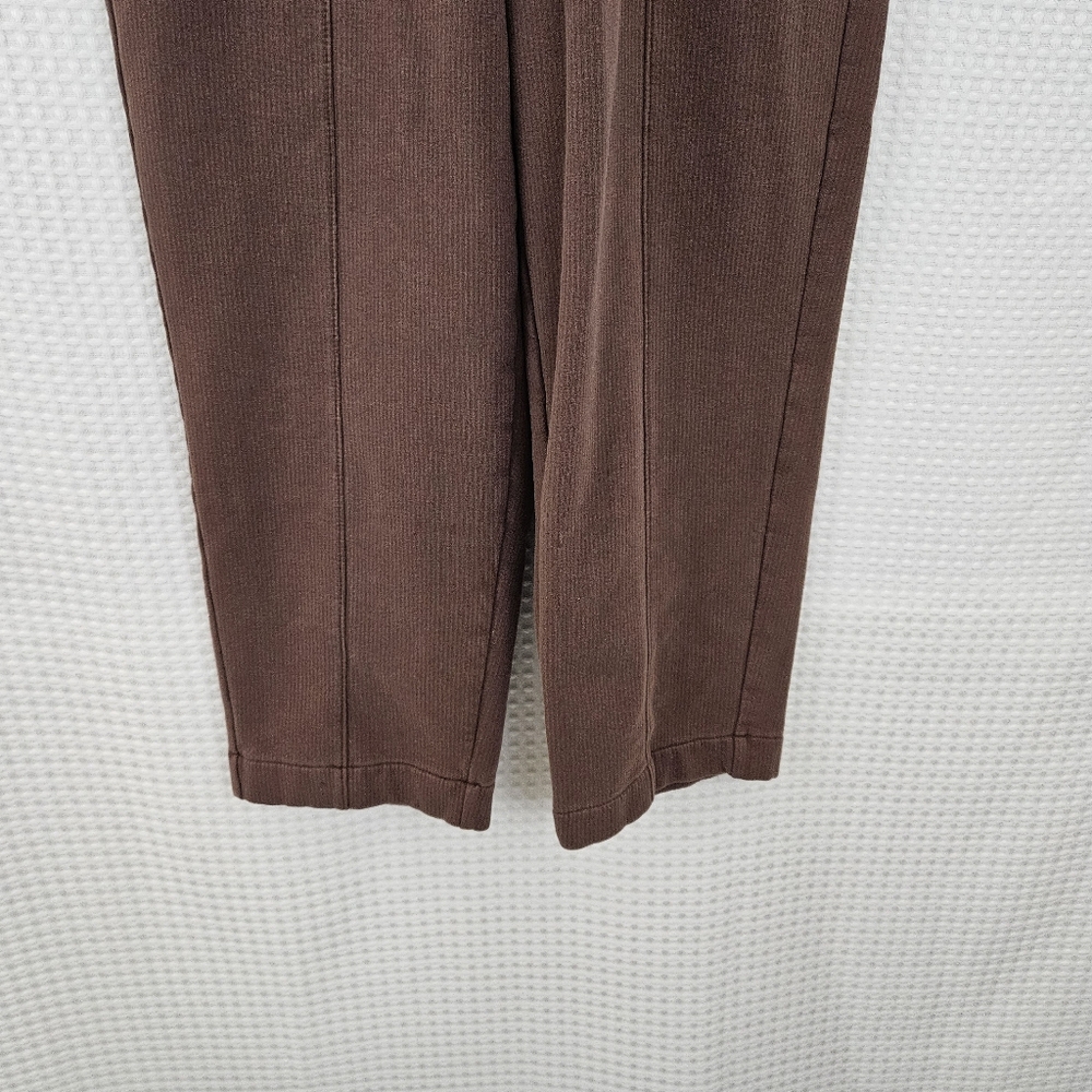 Madewell Sweats Sweatpants Brown Straight Leg Pants Comfy Small Lounge - Picture 4 of 11